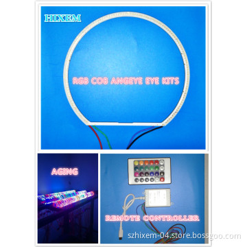 Hot Sale 60cm-160cm COB Angel Eye Kits RGB LED Rign Kits for LED Headlight